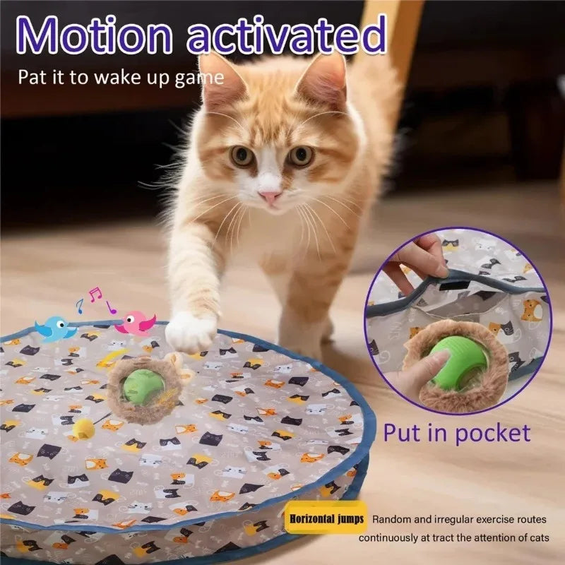 Kitty-Kay Smart Motion Cat Ball™ Keep Your Cat Happy — Even When You're Not Home